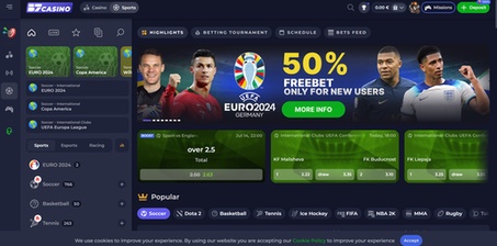 B7 Casino Bonus