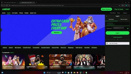 ComeOn Casino bonus