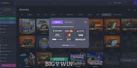 Betspino registratie