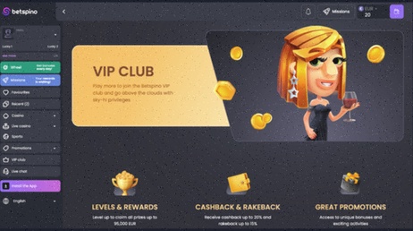 Betspino casino app