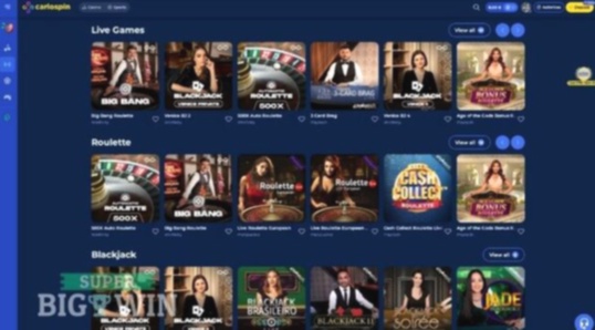Carlospin Casino spellen