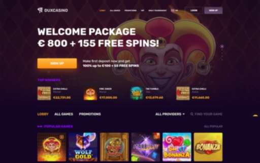 Duxcasino registratie